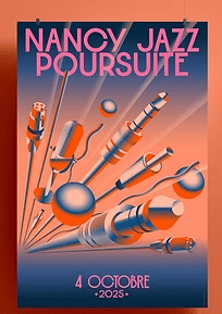 Concert poster for Nancy Jazz Pulsations